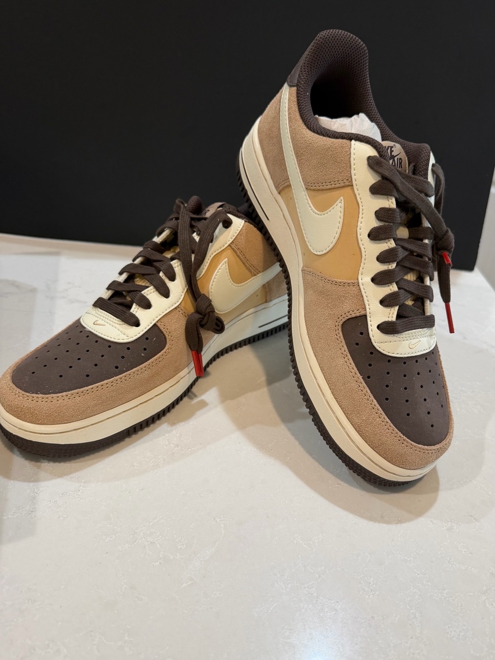 NWT Nike Airforce 1 Low-Top — Baroque Hemp/Coconut